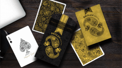 (image for) Paisley Magical Gold Playing Cards by Dutch Card House Company