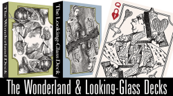 (image for) The Wonderland and Looking-Glass Playing Card Set by Stephen W. Brandt