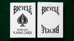 (image for) Bicycle Insignia Back (White) Playing Cards