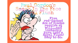 (image for) Smack In The Face Royal Flush by Paul Gordon (Gimmick and Online Instructions) - Trick