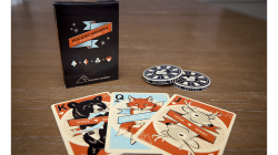 (image for) Woodland (black) Playing Cards