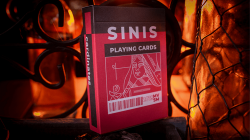 (image for) Sinis (Raspberry and Black) Playing Cards by Marc Ventosa