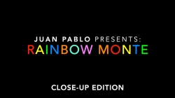 (image for) Rainbow Monte (Close up) by Juan Pablo - Trick