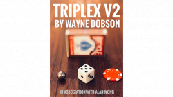 (image for) TRIPLEX V2 by Wayne Dobson and Alan Wong (Gimmicks and Online Instructions) - Trick