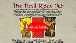 (image for) The Devil Rides Out by Paul Gordon - Trick