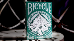 (image for) Bicycle Dragon Playing Cards (Green) by USPCC