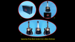 (image for) Appearing Guitars from Briefcase (3/Black) by Black Magic - Trick