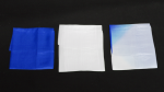 (image for) Silk 15 in (Half-Dyed) Blue & White from Magic by Gosh