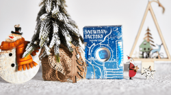 (image for) Snowman Factory Playing Cards by Bocopo