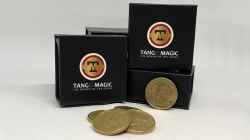 (image for) Perfect Shell Coin Set Euro 50 Cent (Shell and 4 Coins E0091) by Tango Magic - Trick