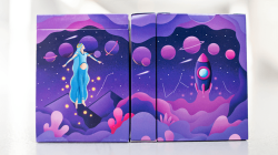 (image for) Explorer Playing Cards by David Huynh x Riffle Shuffle