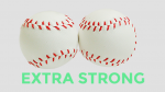 (image for) Strong Chop Cup Balls White Leather (Set of 2) by Leo Smetsers - Trick