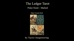 (image for) Ledger Major Arcana Deck Poker Sized (1 Deck and Online Instructions) by Taylor Imagineering