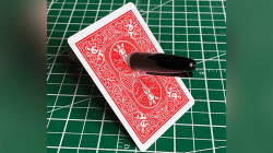 (image for) Sharpie Thru Card (Bicycle Red) by The Hanrahan Gaff Company