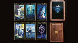 (image for) Deluxe Titanic Tarot Cards (Wood Box and Boarding Pass)