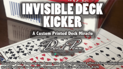(image for) Invisible Deck Kicker (Gimmicks and Online Instructions) by David Penn - Trick