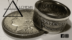(image for) Kennedy Half Dollar Ring (Size: 9.5) by Alchemy Coin Rings - Trick