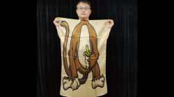 (image for) Character Silk (Hungry Monkey) 35 X 43 by JL Magic - Trick