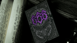 (image for) 666 Purple Playing Cards by Riffle Shuffle