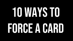 (image for) Magic Encarta Presents - 10 Ways To Force A Card by Vivek Singhi video DOWNLOAD