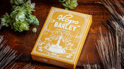 (image for) Hops & Barley (Pale Gold Pilsner) Playing Cards by JOCU Playing Cards