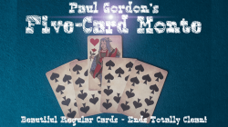(image for) FIVE CARD MONTE by Paul Gordon - Trick