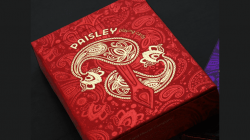 (image for) Paisley Royals (Red) Playing Cards by Dutch Card House Company