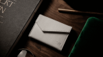 (image for) Luxury Leather Playing Card Carrier (White) by TCC - Trick