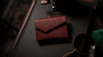 (image for) Luxury Leather Playing Card Carrier (Red) by TCC - Trick