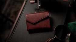 (image for) Luxury Leather Playing Card Carrier (Red) by TCC - Trick
