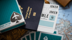 (image for) Lounge Edition in Terminal Teal by Jetsetter Playing Cards