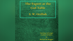 (image for) The Expert at the Cod Table by Michael Breggar Mixed Media DOWNLOAD