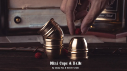 (image for) Mini Cups and Balls (Brass) by Secret Factory