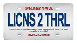 (image for) License to Thrill by David Garrard - Trick