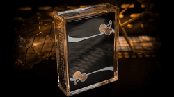 (image for) Limited Edition Cherry Casino Gilded (Monte Carlo Black and Gold) Numbered Seals Playing Cards by Pure Imagination Projects