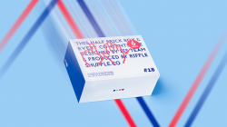 (image for) Half Brick (6 Decks) HYPER NEON Playing Cards by Riffle Shuffle
