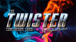 (image for) BIGBLINDMEDIA Presents The Twister Continuum Card Blue (Gimmick and Online Instructions) by Stephen Tucker - Trick