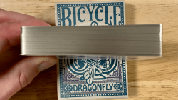 (image for) Gilded Bicycle Dragonfly (Tan) Playing Cards