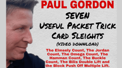 (image for) Seven Useful Packet Trick Card Sleights by Paul Gordon video DOWNLOAD
