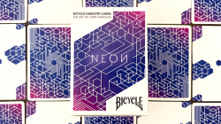 (image for) Bicycle Neon Blue Aurora Playing Cards