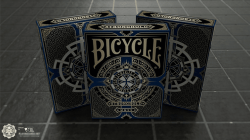 (image for) Bicycle Stronghold Sapphire Playing Cards