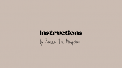 (image for) INSTRUCTIONS by Zazza The Magician video DOWNLOAD