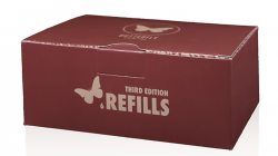 (image for) Refill Butterfly Cards Red 3rd Edition (6 pack) by Ondrej Psenicka