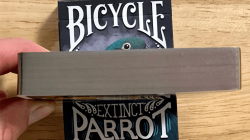 (image for) Gilded Bicycle Parrot Extinct Playing Cards