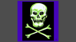 (image for) Rice Symphony Silk 36" (Skull and Cross Bones) by Silk King Studios - Trick