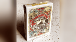 (image for) Clockwork: Montana Mustache Manufacturing Co. Playing Cards by fig 23
