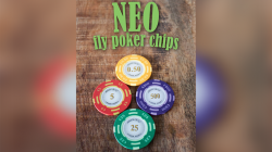(image for) Neo Fly Poker Chips (Gimmicks and Online Instructions) by Leo Smetsers - Trick