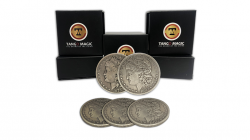 (image for) Replica Morgan TUC plus 3 coins (Gimmicks and Online Instructions) by Tango Magic - Trick