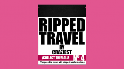 (image for) RIPPED TRAVEL (Red Gimmicks and Online Instruction) by Craziest - Trick