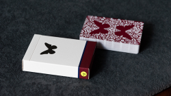 (image for) Stripper Butterfly Playing Cards Version 2 Marked (Red) by Ondrej Psenicka